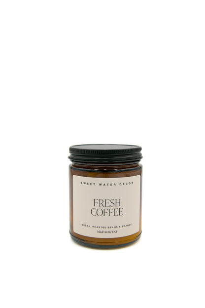 Fresh Coffee 9 oz Soy Candle