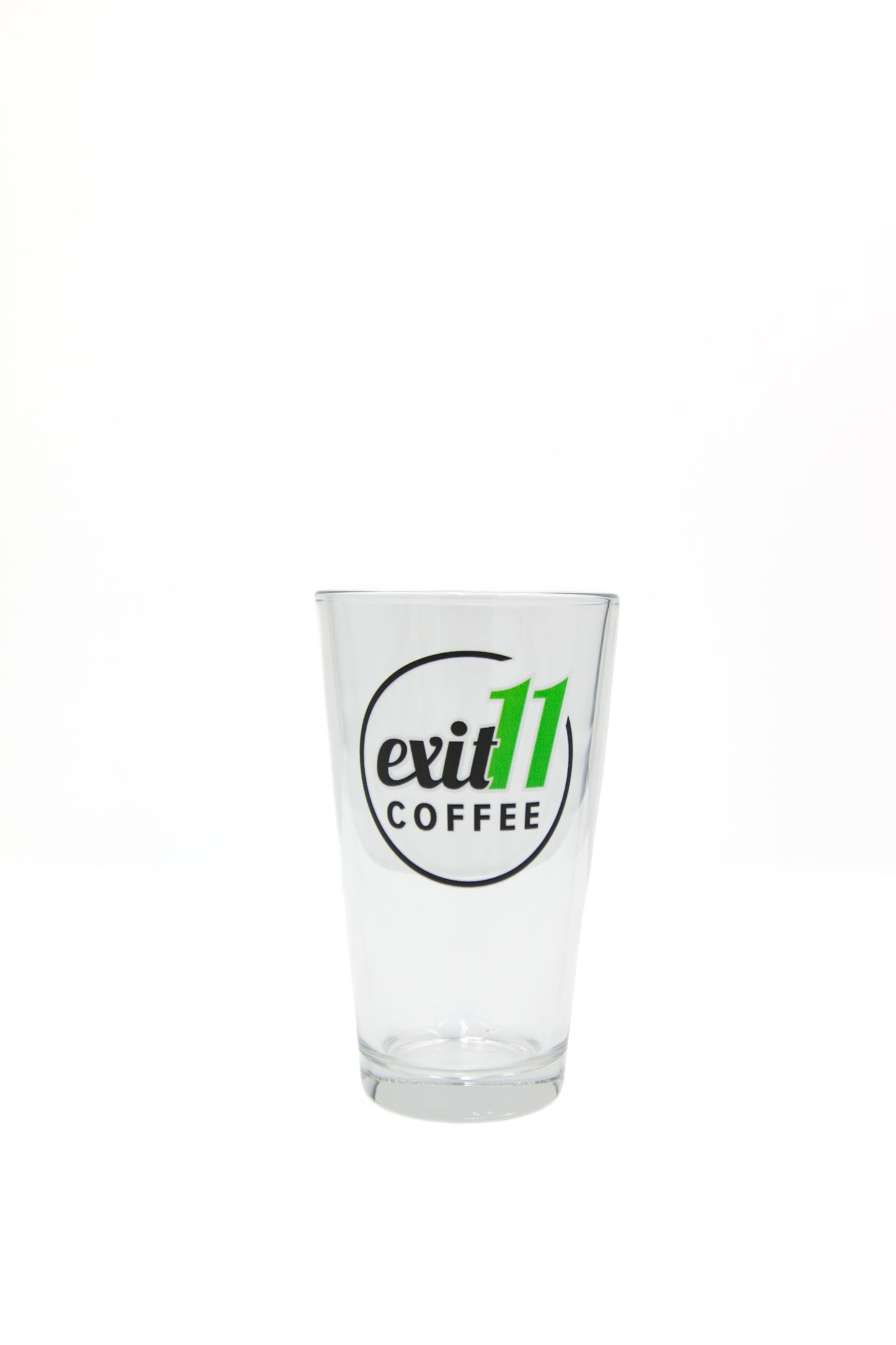 Exit 11 Iced Coffee Glass