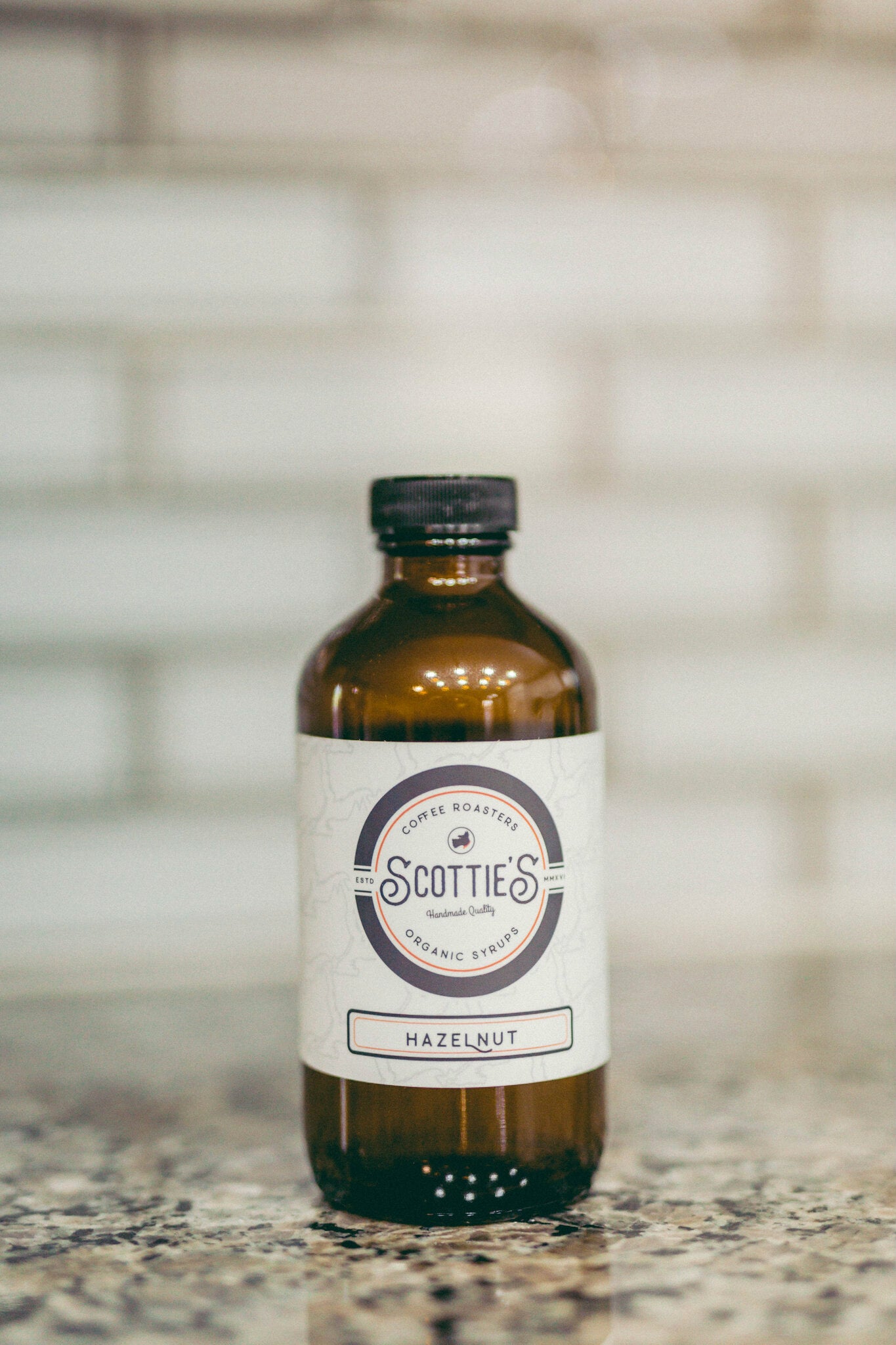 Hazelnut Coffee Syrup 8 oz. Scottie's Syrups